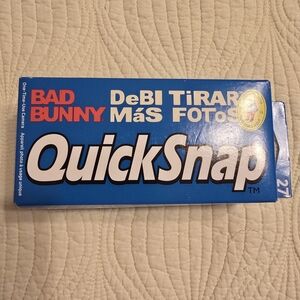 NIB Bad Bunny DTMF Puerto Rico Residency Fuji Film QuickSnap Disposable Camera